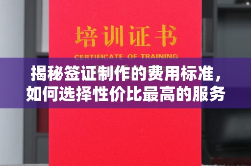 林口揭秘签证制作的费用标准，如何选择性价比最高的服务？